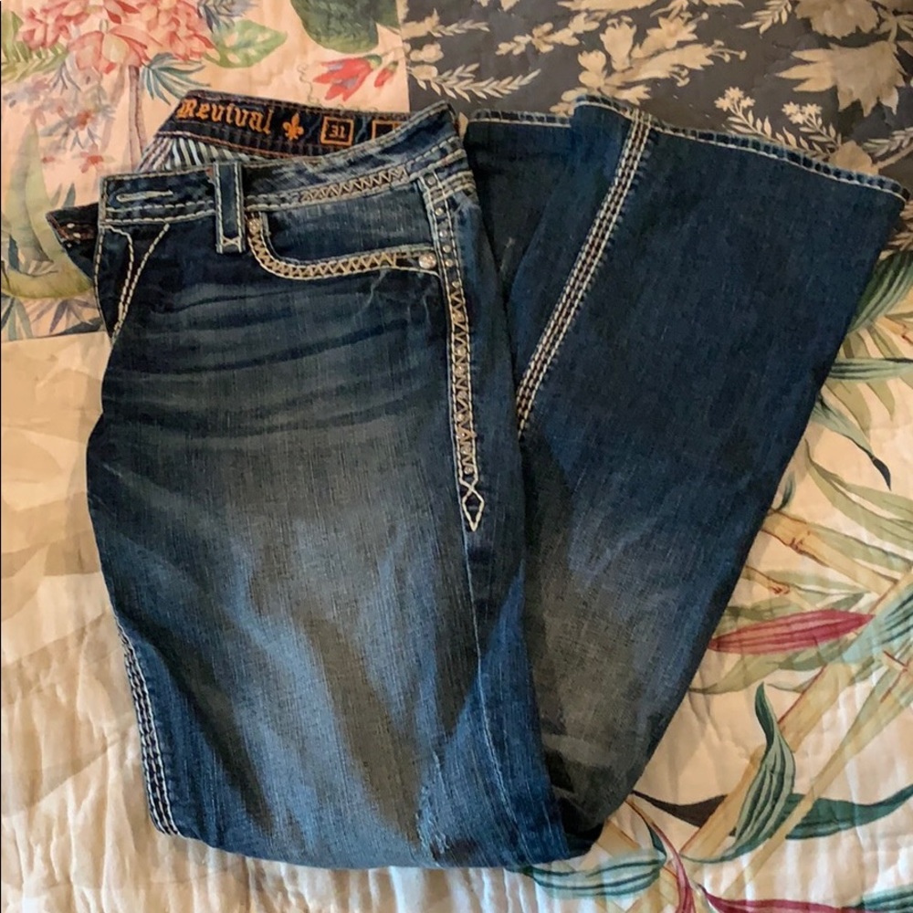 Rock Revival ‘Kai’ bootcut, size 31